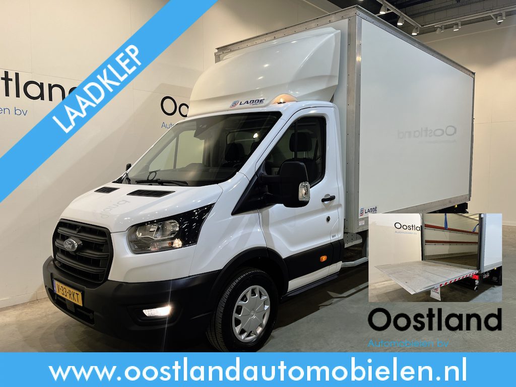 Ford Transit 350 2.0 TDCI L4 Trend 130 PK RWD Bakwagen / Sörensen Laadklep / Meubelbak / Euro 6 / Airco / Cruise Control / 3-Zits / 45.000 KM !!