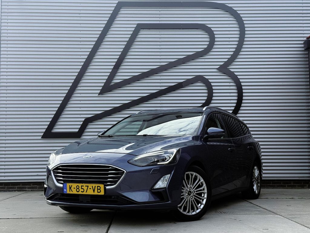 Ford Focus Wagon 1.0 EcoBoost Titanium Business 2e Eigenaar|Navi|Camera|Clima|Cruise|Stoelverwarming|Carplay|APK tot 06-2027