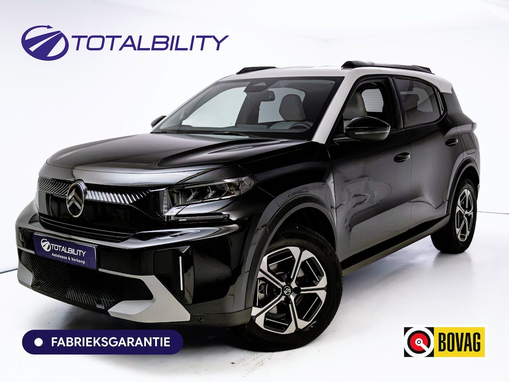 Citroën C3 Aircross 1.2 Hybrid 145pk Max | Camera | Led Vision | Climate-control | Navigatie | App-connect | Cruise | Privacy Glas, Side-assist, PDC V+A, Draadloze Tel.lader