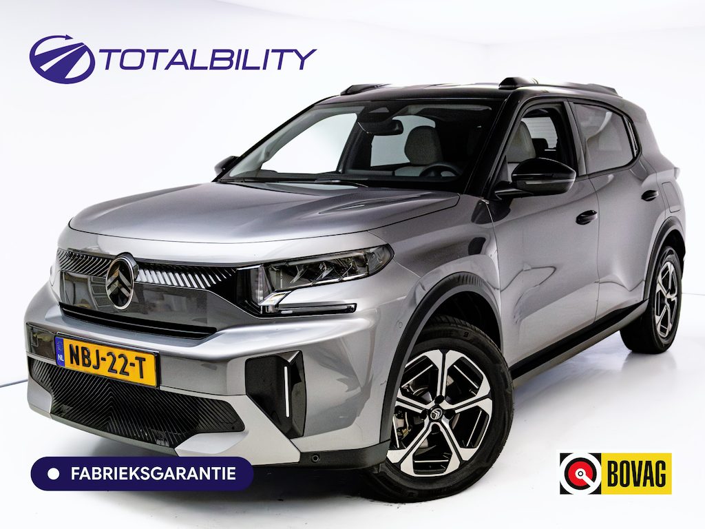 Citroën C3 Aircross 1.2 Hybrid 145pk Max | Camera | Led Vision | Climate-control | Navigatie | App-connect | Cruise | Privacy Glas, Side-assist, PDC V+A, Draadloze Tel.lader