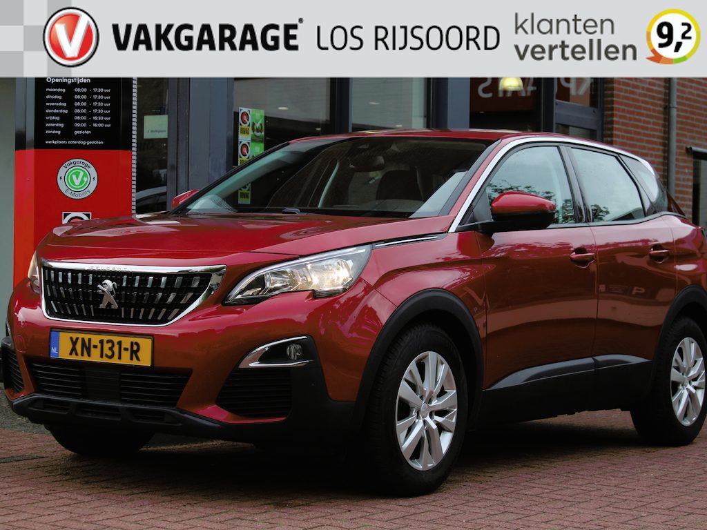 Peugeot 3008 1.2 PureTech *Executive* | Carplay | Cruise & Climate Control | Navigatie | PDC | Bluetooth | Leder | Orig.NL |
