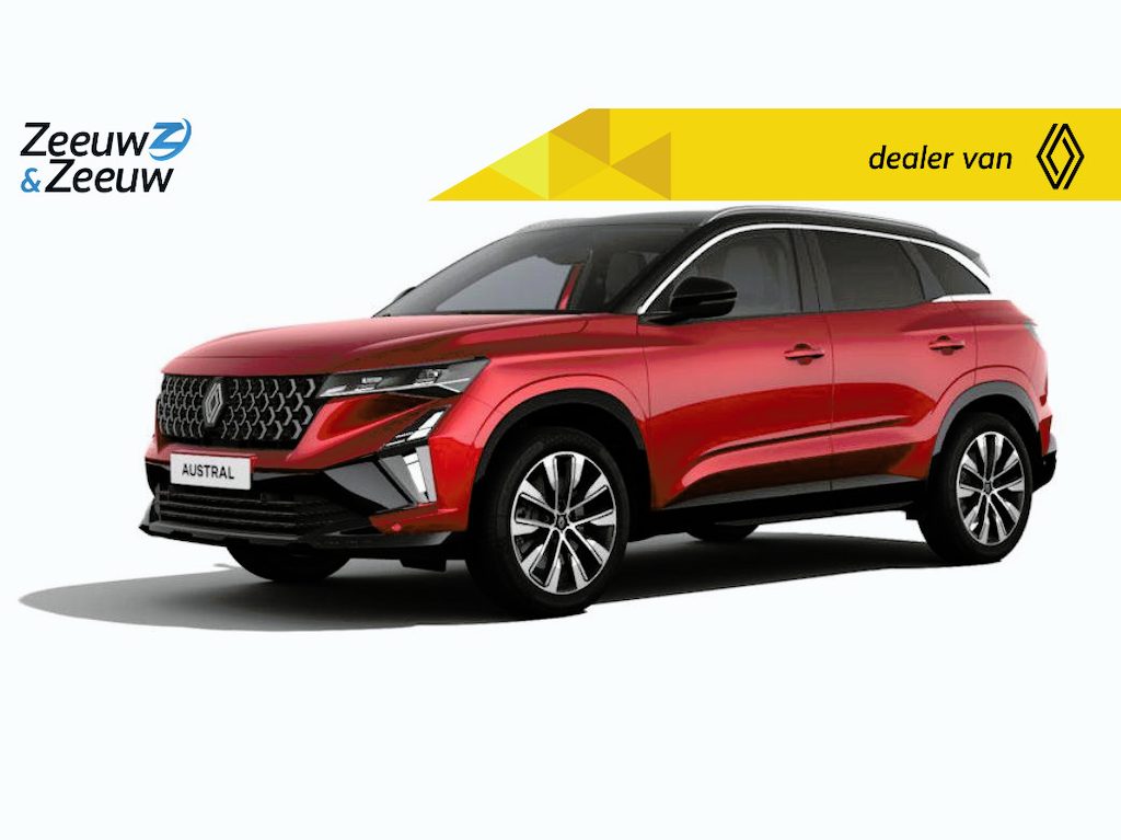 Renault Austral techno full hybrid E-Tech 200 Nu met € 8.198,- Zeeuw en Zeeuw voorraadkorting | inclusief 5 jaar garantie tot 160.000 km |