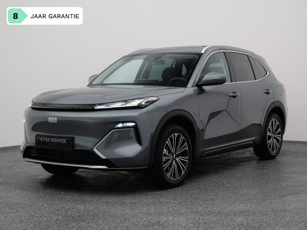 Geely Starray EM-i NEW | 1.5 Max+ | 18x BESCHIKBAAR | 136 KM ELEKTRISCH | PANO | HUD | ADAPTIVE | STOEL- EN STUURVERW. + VENT. + MASSAGE