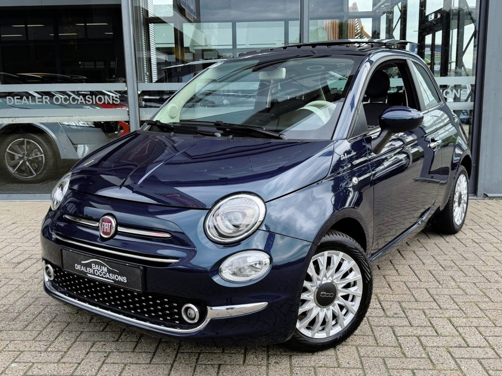 Fiat 500 1.0 HYBRID DOLCEVITA AIRCO PANO NAVI PDC CARPLAY.