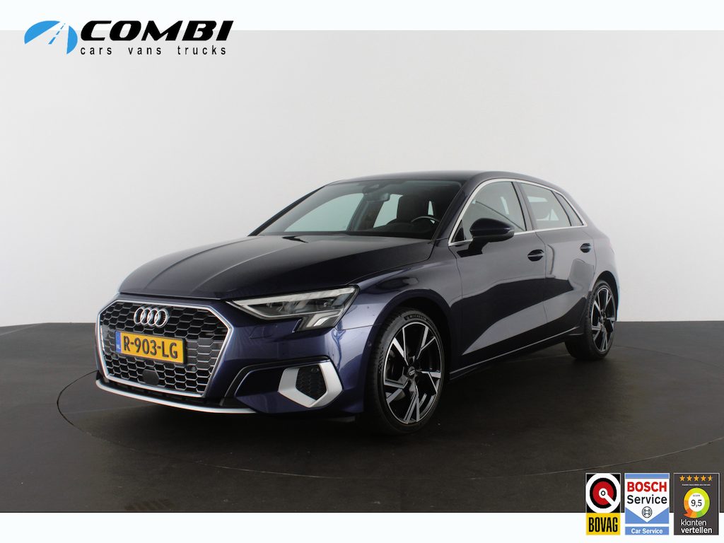 Audi A3 Sportback 35 TFSI Advanced edition > 150pk/18 inch/Stoelverwarming/ Navarrablauw