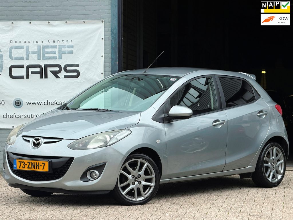 Mazda 2 1.3 GT|NAP|AIRCO|5DEURS|BOEKJES|STOELVW|LM|TREKHAAK!