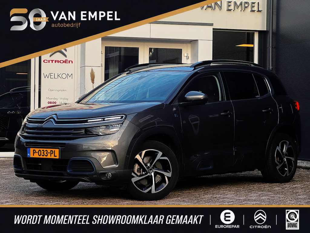 Citroën C5 Aircross 1.6 Plug-in Hybrid 225 Feel | 99% SOH | Trekhaak | Leder | Camera | Stoelverwarming |