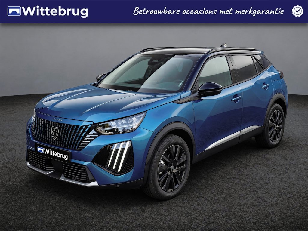 Peugeot 2008 1.2 Hybrid 145 GT Half lederen bekleding | Navigatie | Automaat