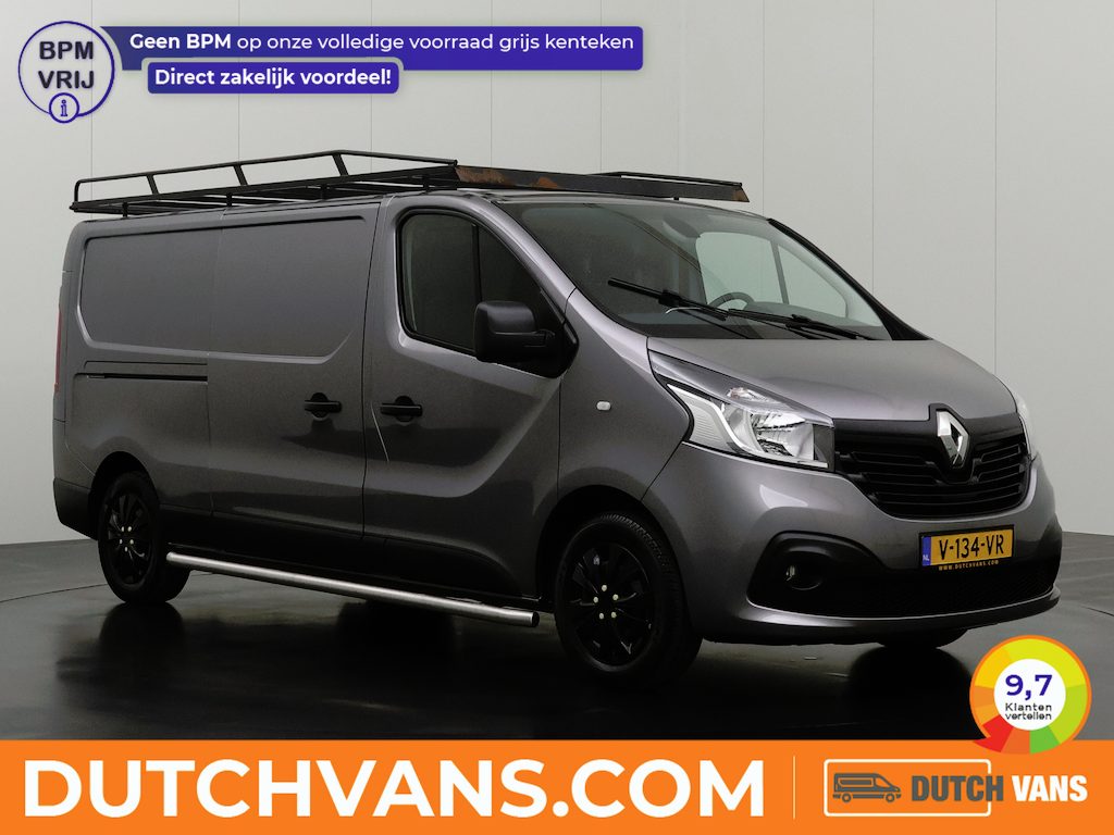 Renault Trafic 1.6DCi Lang Grey Edition | Imperiaal | Trekhaak | Navigatie | Camera | Airco | Cruise | 3-Zits