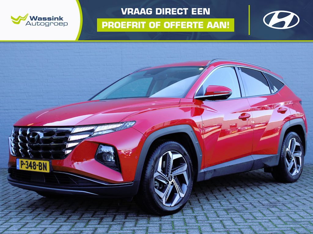Hyundai Tucson 1.6 T-GDI HEV Premium | All Season Banden | Trekhaak 1650Kg | Stoelventilatie | Stoel & Stuurverwarming | Adaptive Cruise Control | Climate Control