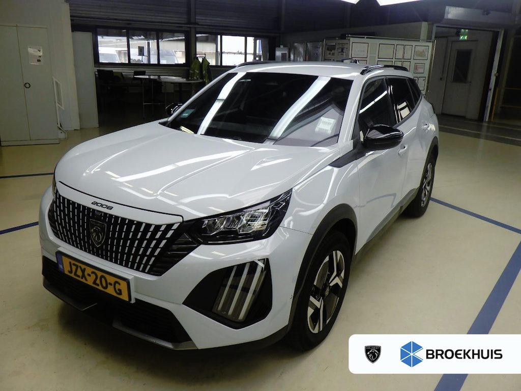 Peugeot 2008 1.2 Hybrid 145 Allure Tot 8 Jaar Garantie | Automaat | Carplay | Camera 360* Graden | Navigatie | Adaptieve Cruise Control | Dodehoekbewaking | PDC V+A | Origineel NL