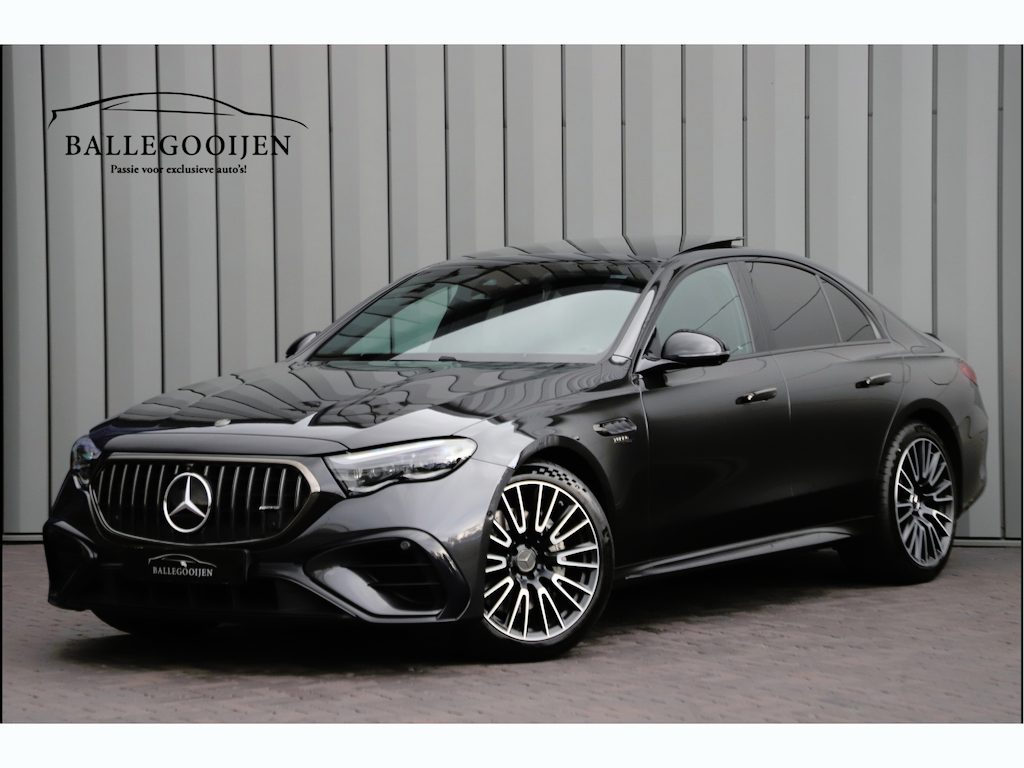 Mercedes-Benz E-klasse AMG 53 4MATIC+ | 585PK | Massage | Hyperscreen | Achterasbesturing | Head-up | Burmster 4D | Stoelkoeling | Soft-close | Keyless-go | Digital-light | 2025.
