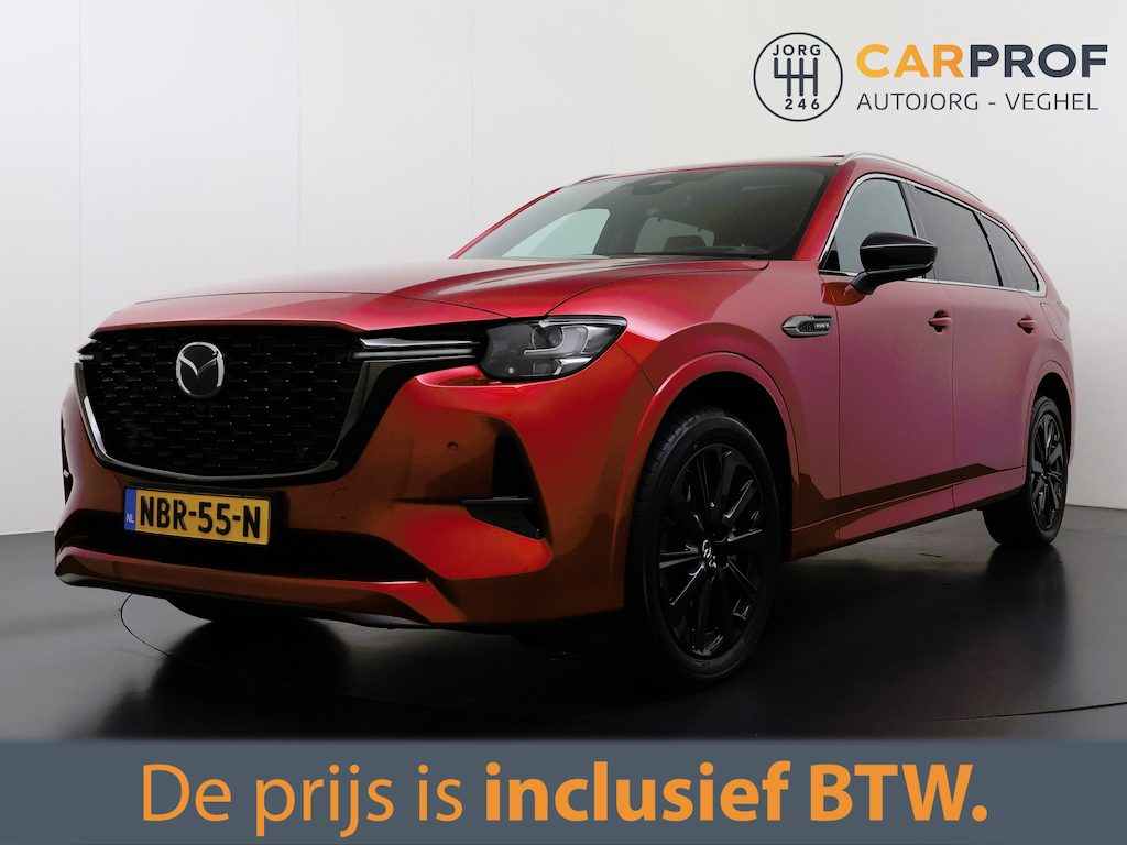 Mazda CX-80 2.5 e-SkyActiv PHEV Homura Plus AWD | 7 Pers | Pano Dak | 360 camera |