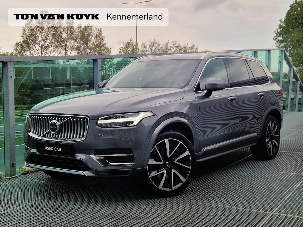 Volvo XC90 2.0 T8 Twin Engine AWD Inscription Intro Edition / Trekhaak / Luchtvering / Stoelventilatie+Massage / Head-Up Display / Bowers&Wilkins / Panoramadak / Adaptieve Cruise / Achteruitrijcamera / Parkeersensoren / Elektr. Stoelen /