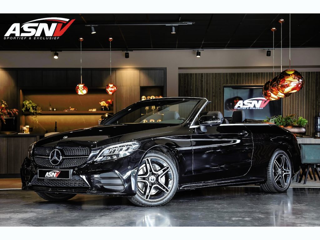 Mercedes-Benz C-klasse Cabrio 200 Premium Plus Pack, 184 PK, Facelift, AMG/In/Exterieur, Navigatie, DAB, 360 Camera, Airscarf!!