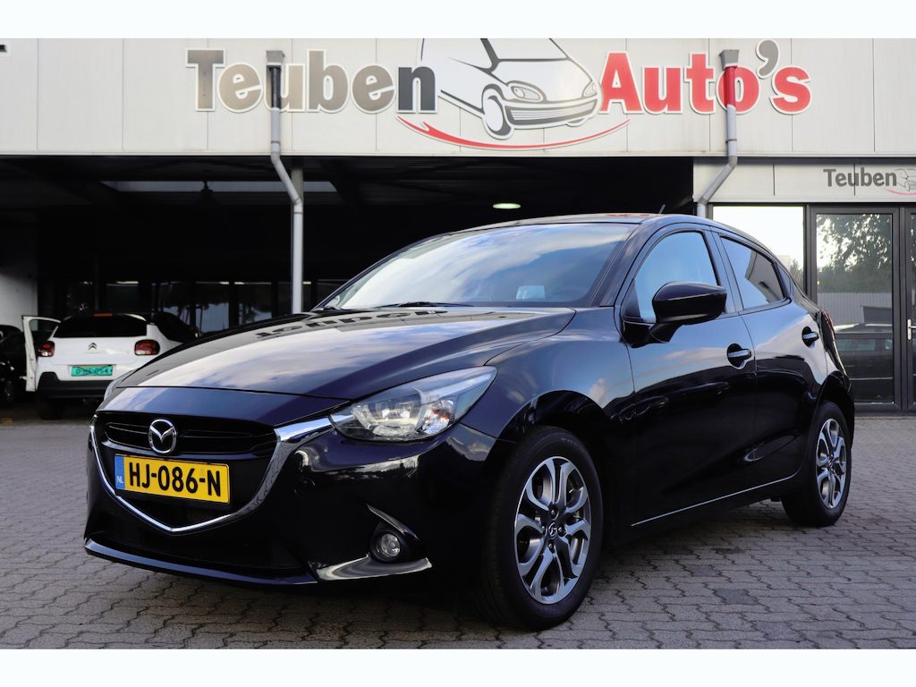 Mazda 2 1.5 Skyactiv-G Skylease GT | Lederen bekleding | Stoelverwarming | Lane assist | Climate control | Cruise control