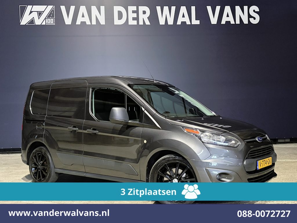 Ford Transit Connect 1.5 TDCI L1H1 Euro6 Airco | 3-Zits | Parkeersensoren | Trekhaak | Verwarmde Voorruit Zijdeur, Bijrijdersbank