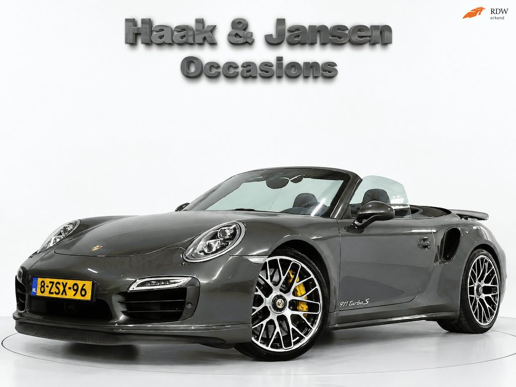 Porsche 911 Cabrio 3.8 Turbo S Chrono Carplay Keramisch