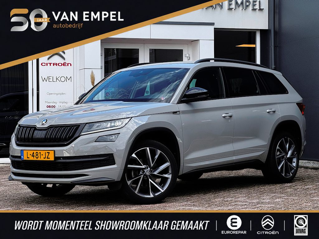 Skoda Kodiaq 1.5 TSI Sportline Business | NL-Auto | Sportstoelen + Memory | Camera | Winter Pack | Adaptive Cruise
