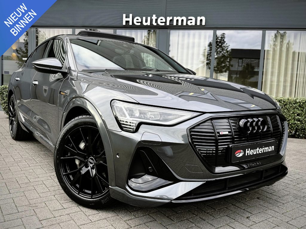 Audi e-tron Sportback 55 Quattro S Line Black Edition/Pano/97%SOH