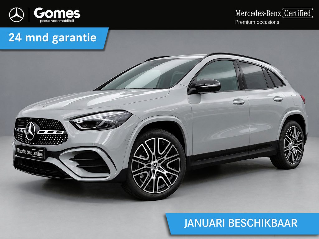 Mercedes-Benz GLA 250 e Business Solution AMG | AMG Plus Pakket | Night Pakket | Panoramadak | Sound System | 360° Camera | Head-up Display | Augmented Reality voor Navigatie | Dodehoekassistent | MULTIBEAM LED Koplampen | Elektrisch Verstelbare Stoelen + Memory | Stoelverwarming | Sfeerverlichting | Apple CarPlay | Android Auto | Elektrische Achterklep | Elektrisch Inklapbare Buitenspiegels | Parkeersensoren