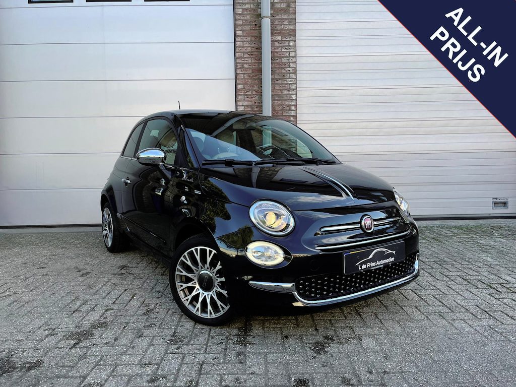 Fiat 500 1.0 Hybrid Dolcevita Nap/Leder/Pano/Cruise control/Carplay/garantie