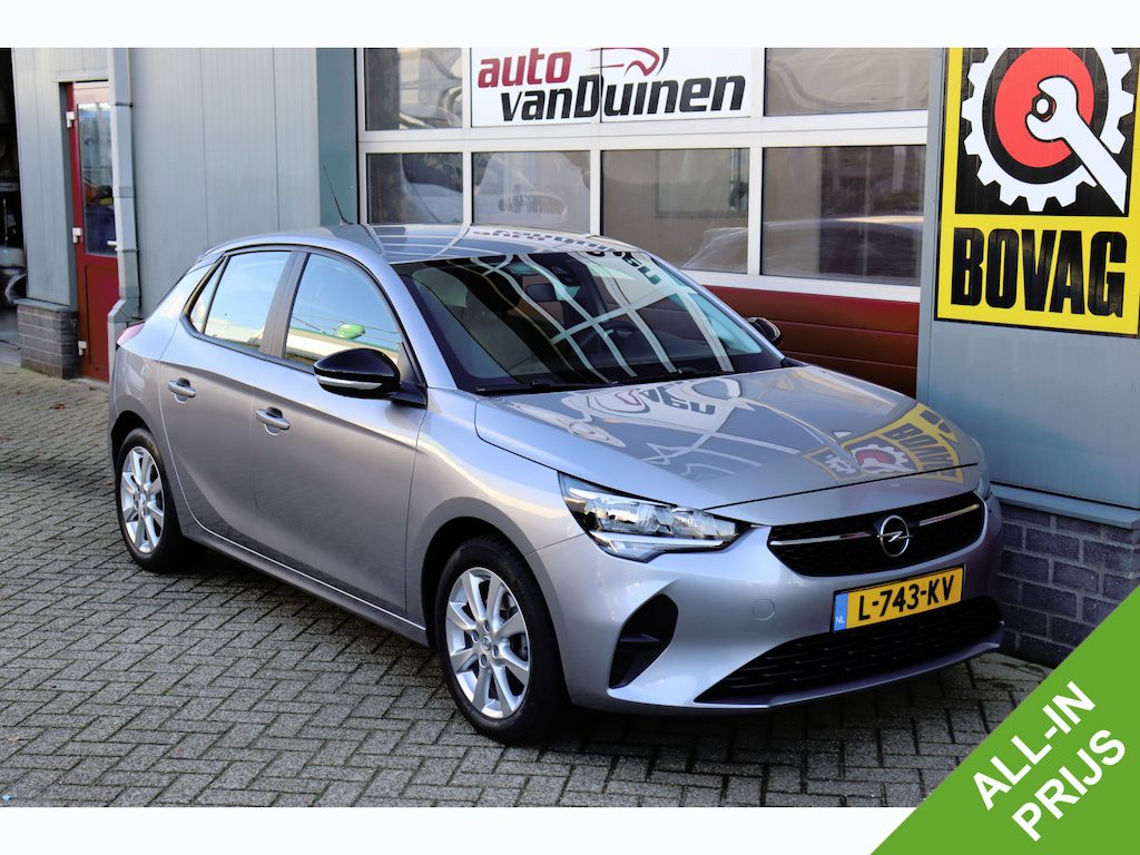 Opel Corsa 1.2 Edition O.a: Afn. trekhaak, 16 Inch L.m., Carplay, Pdc, Dab, etc..  Rijklaar! All-in Prijs.