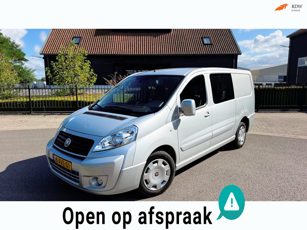Fiat Scudo 12 2.0 MultiJet L2H1 SX Dubbelcabine Airco Trekhaak