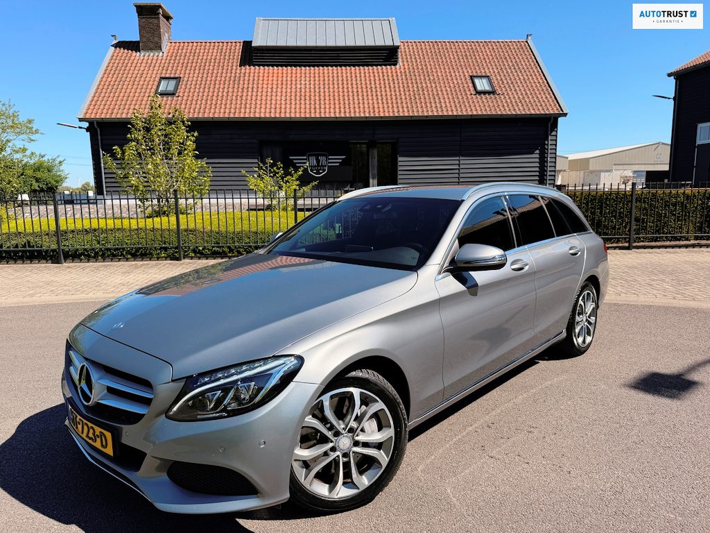 Mercedes-Benz C-klasse Estate 350 e Plug in Hybride Lease Edition Burmester-Systeem Leer Navi Led-Xenon