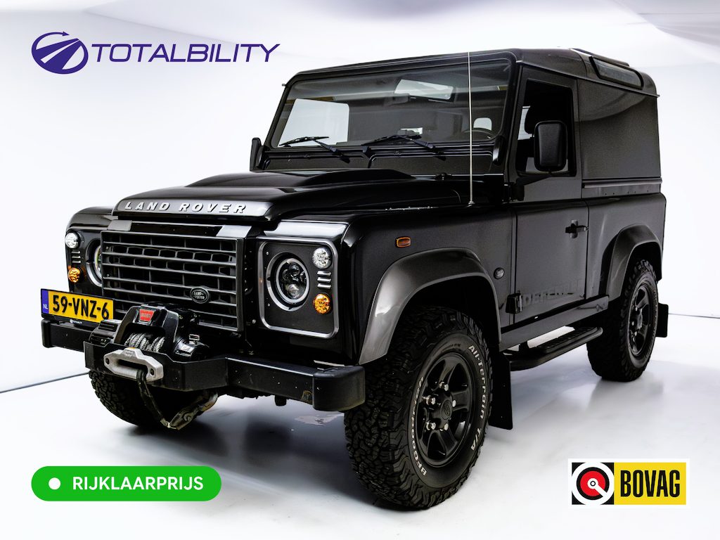 Land Rover Defender 2.4 TD HT 90 Hardtop | Grijs kenteken | Lederen stoelen | Armsteun voor | Alpine radio en speakers | Let op: prijs is exclusief BTW