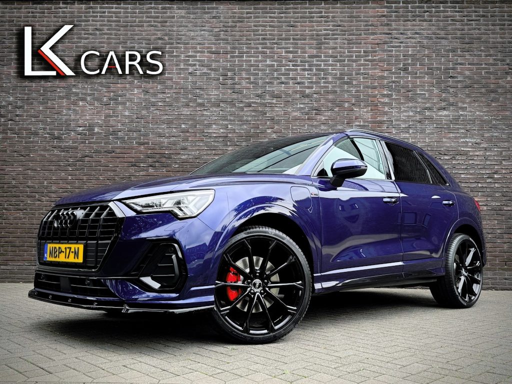 Audi Q3 45 TFSIe | S-LINE | 245 PK | PANO | MATRIX | ACC | TREKHAAK | ELEKTR STOELEN | MEMORY