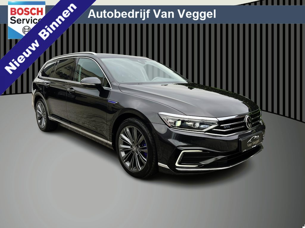 Volkswagen Passat Variant 1.4 TSI PHEV GTE pano, leer, 360 camera, trekhaak, virtual cockpit