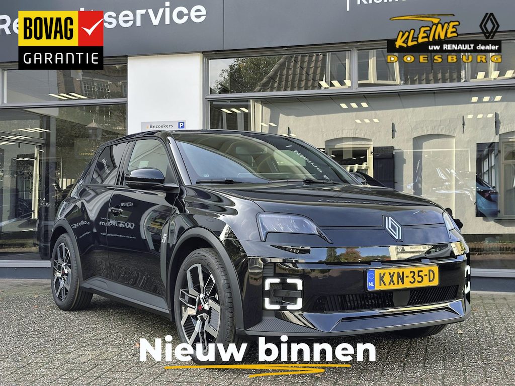 Renault R5 comfort range techno 52 kWh Pack Winter | Nieuwe auto!! | V2G ready | 52kWh comfort range batterij | openR link 10,1" multimediasysteem: Google built-in |