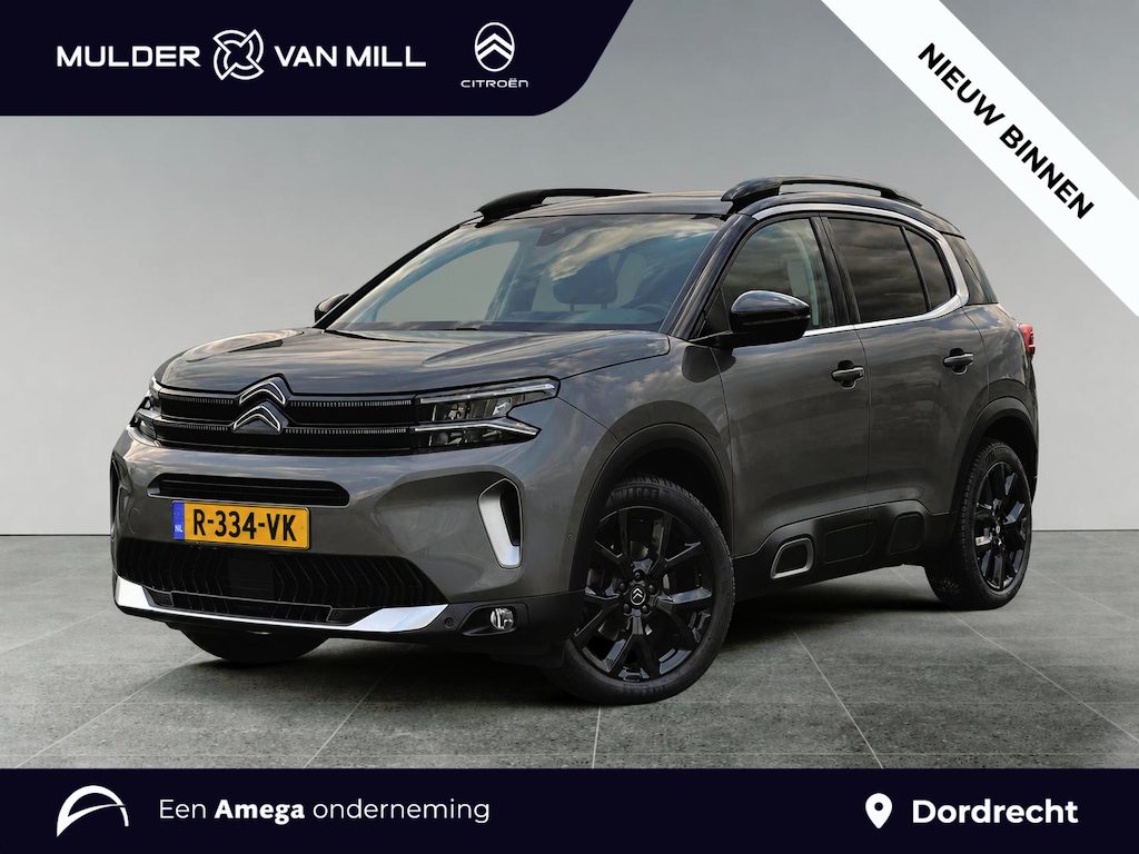 Citroën C5 Aircross Shine Pack 1.2 Turbo 130pk EAT8 | STOELMASSAGE + MEMORY | SCHUIF/KANTELDAK | HANDSFREE A.KLEP | STOELVERW. | LEDER | ADAPTIVE CRUISE | NAVI | TWO-TONE! |