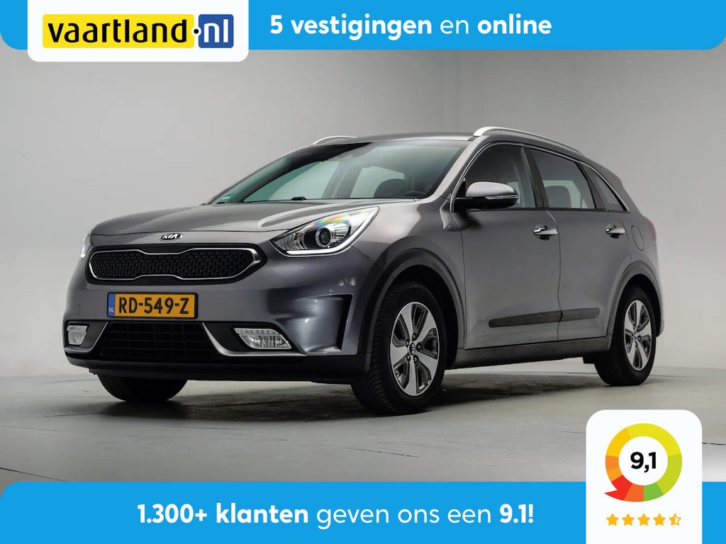 Kia Niro Hybrid 1.6 GDi DynamicLine [ Leder Navi Apple/Android Trekhaak Camera ]