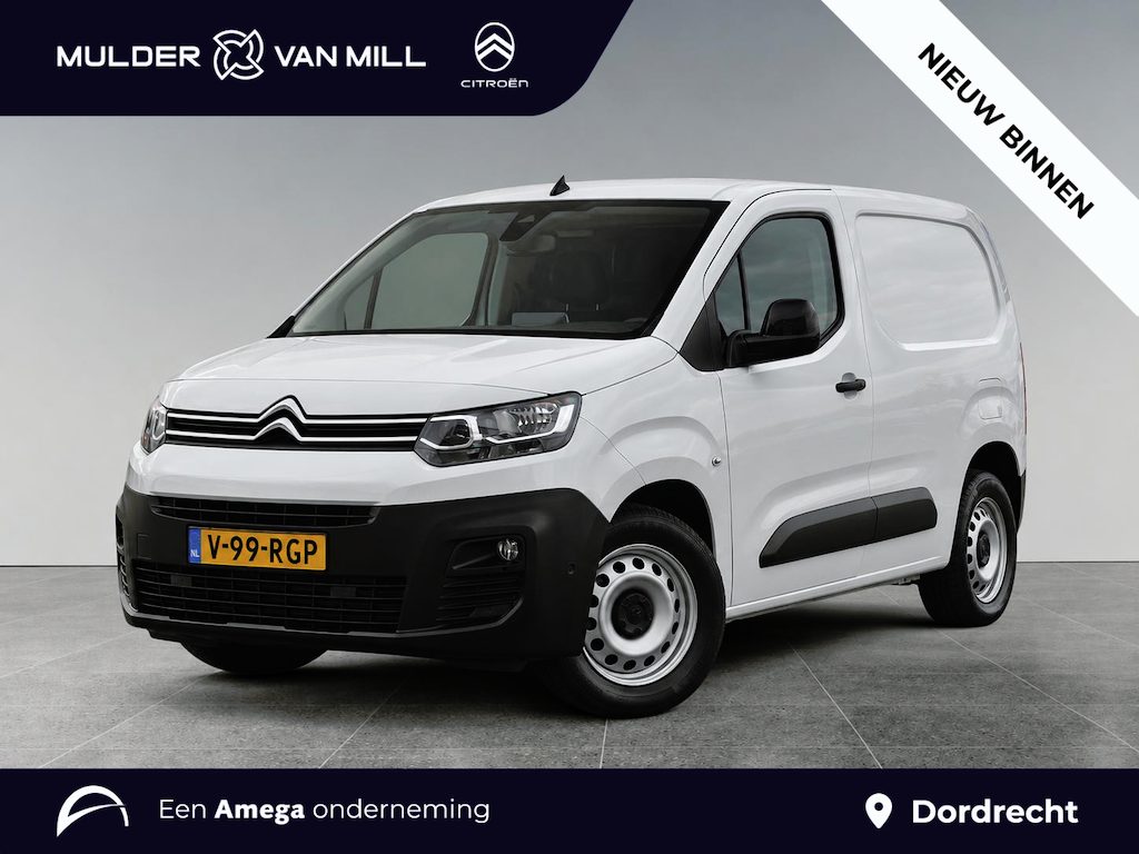 Citroën E-Berlingo L1 Club EV 50kWh 136pk AUTOMAAT | STOELVERW. | CAMERA | NAVI | APPLE CARPLAY / ANDROID AUTO | CLIMA | DODEHOEKBEW. | CRUISE CONTROL | DAB+ |