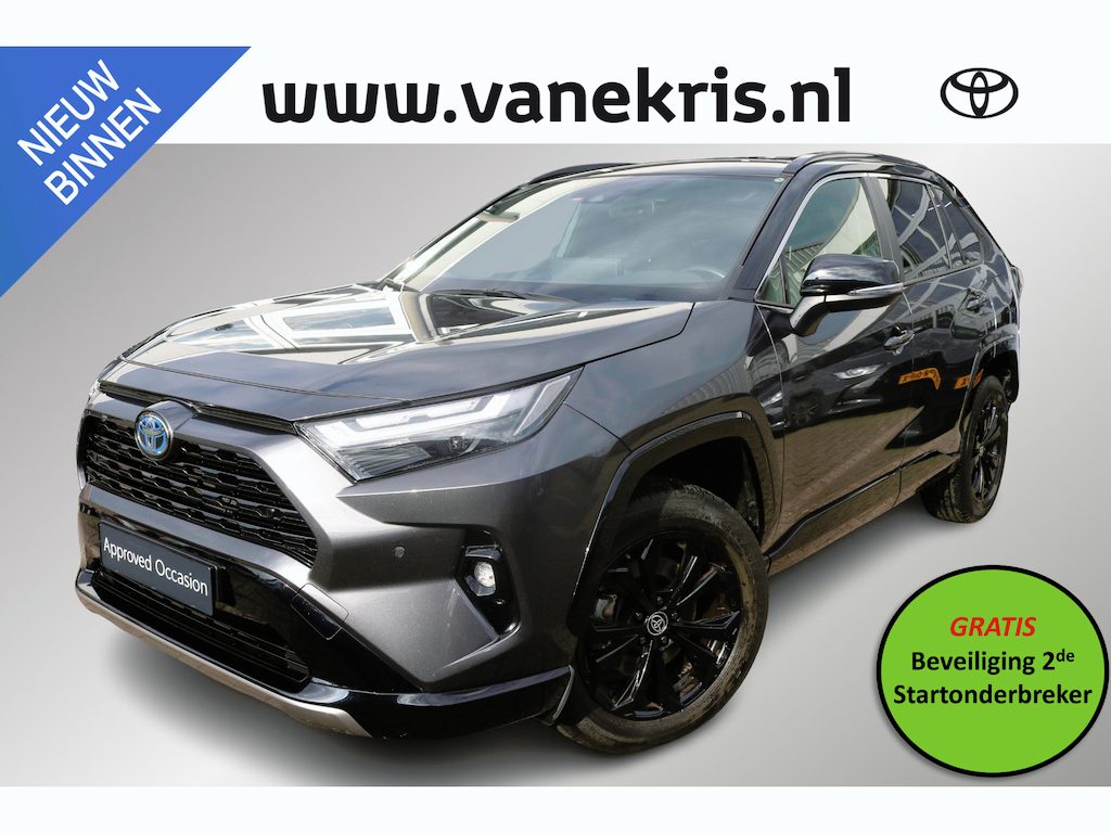 Toyota RAV4 2.5 Hybrid AWD Style Bitone Elektrische laadklep, Apple en android auto, stoelverwarming,