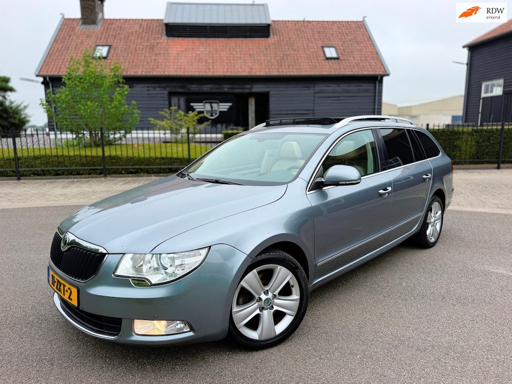 Skoda Superb Combi 2.0 TSI ELEGANCE AUTOMAAT LEER PANORAMADAK ALE OPTIE'S