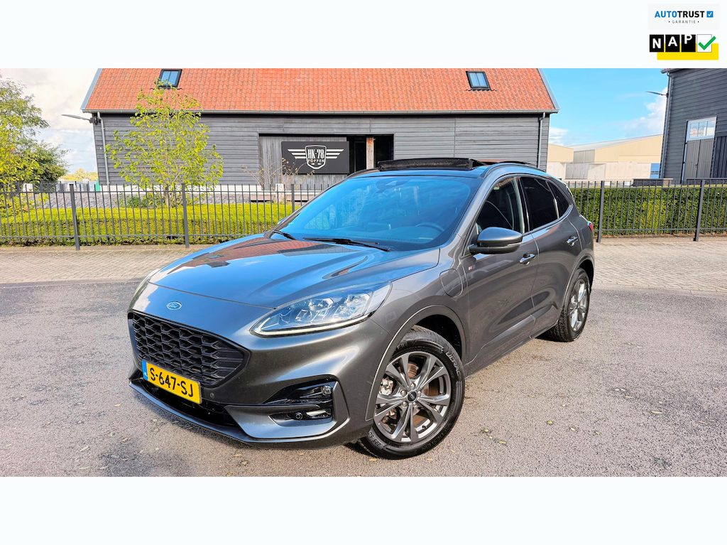 Ford Kuga 2.5 PHEV ST-LINE X PANORAMDAK LEER NAVI CAMERA ELECTR TREKHAAK