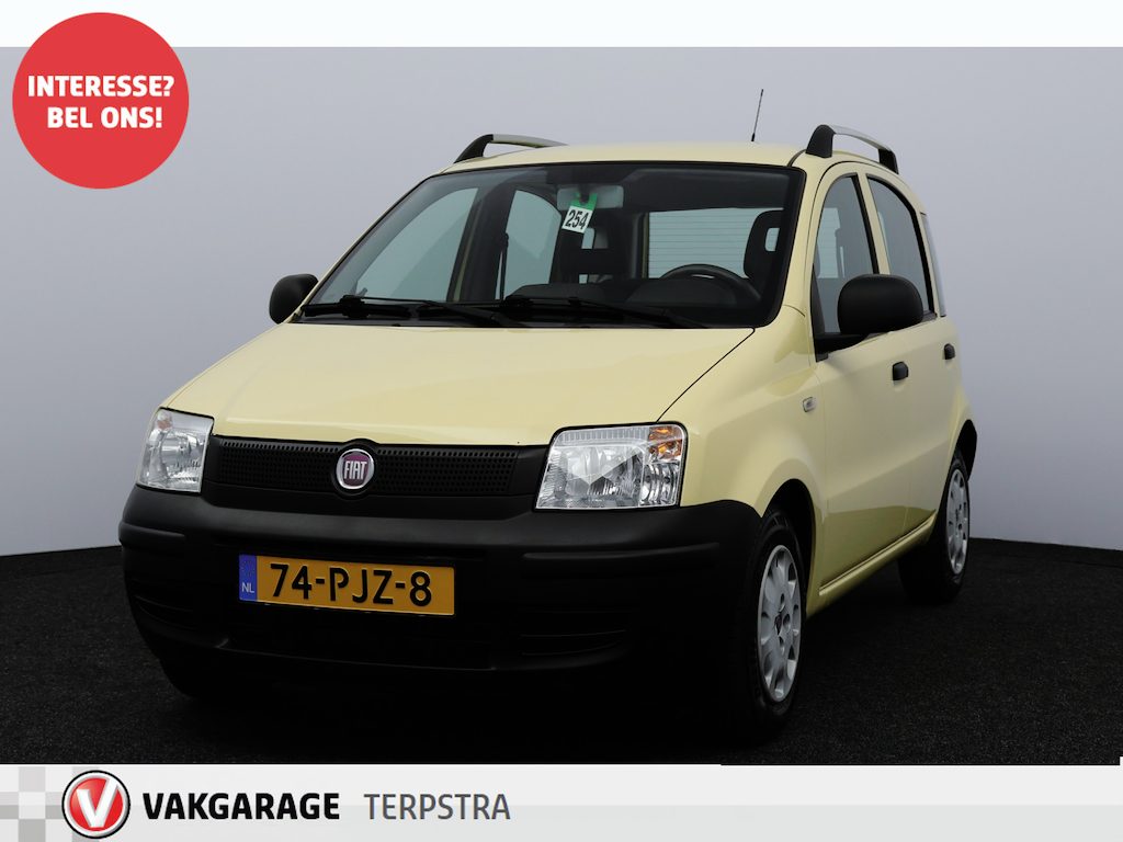 Fiat Panda 1.2 Actual/ D-Riem verv: 28.106 KM!/ 28.000 KM N.A.P!/ Dakrails/ Radio-CD/ Airbags.