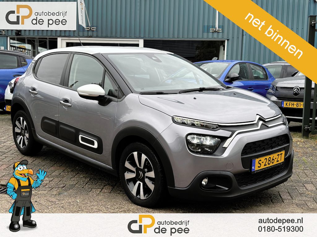 Citroën C3 1.2 PureTech Business GARANTIE/CRUISE/CLIMA/CARPLAY/PARKEERSENS./LICHTMETAAL rijklaarprijs!