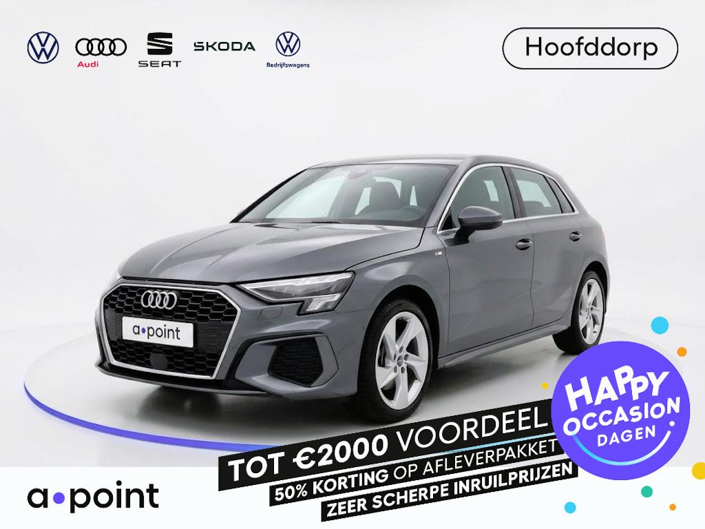 Audi A3 Sportback 30 TFSI S edition 110 pk | Navigatie | Parkeersensoren achter | Autom. airco | LED koplampen | Apple Carplay/Android Auto |