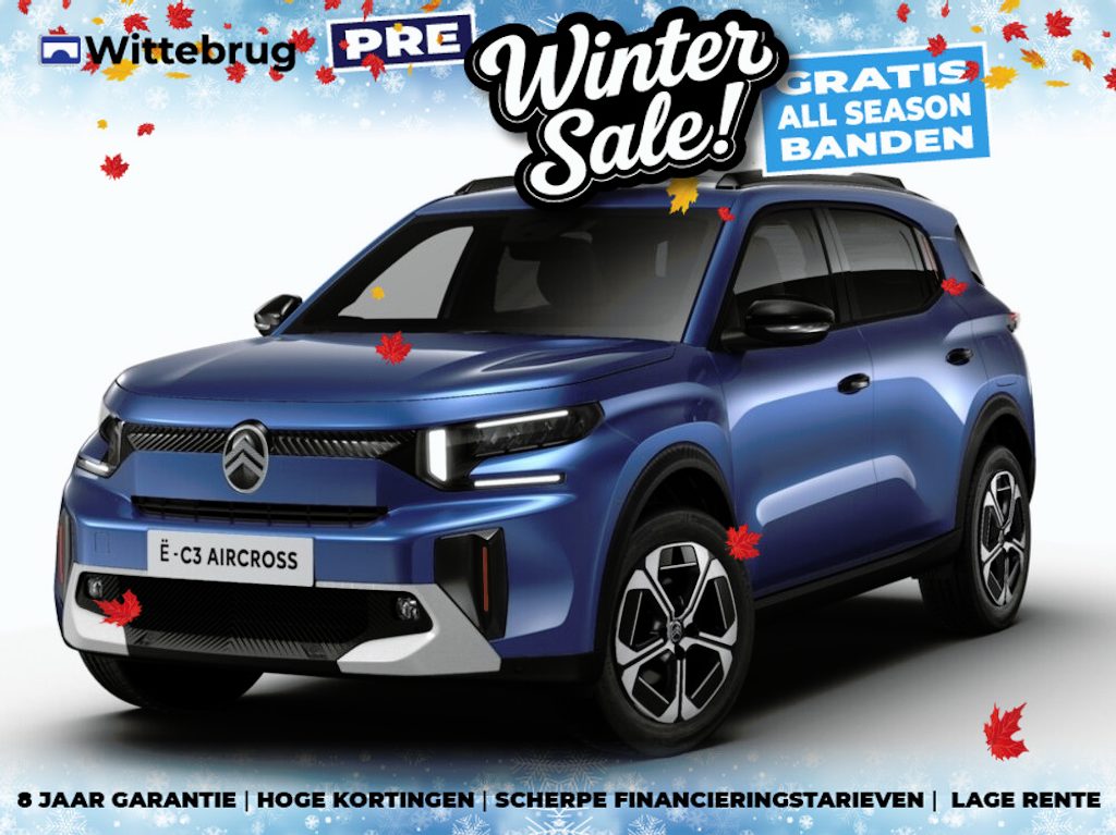Citroën E-C3 Aircross Max 113pk Extended Range 54 kWh DIRECT RIJDEN - RIJKLAAR - 8 JAAR GARANTIE
