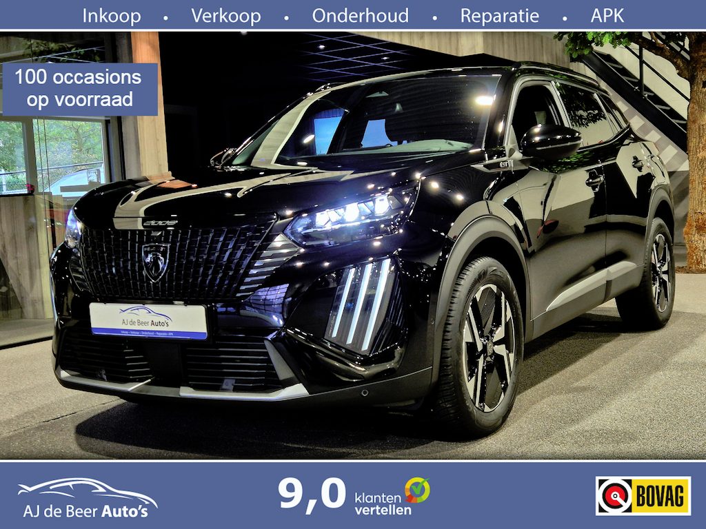 Peugeot 2008 1.2 Hybrid 145 GT 360 Camera | Groot Navi | Carplay/Android | LED | Half leer | Dode-hoek