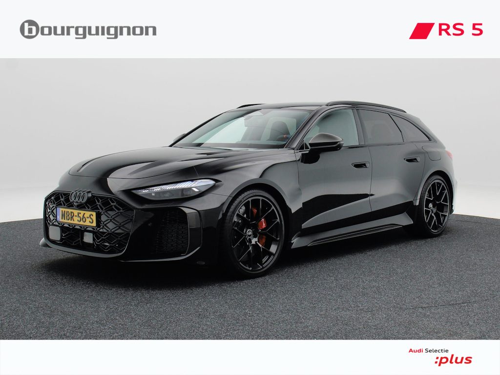 Audi RS5 Avant RS 5 e-hybrid quattro 640 Pk | Keramisch | Carbon | Panoramadak | B&O | Trekhaak | 21 Inch