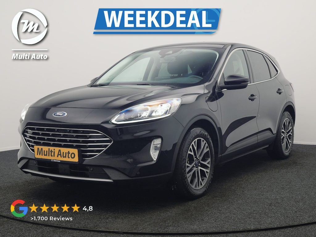 Ford Kuga 2.5 Titanium X PHEV 225pk Dealer O.H. | Bang & Olufsen | Voorstoelen Verwarmd | Apple Carplay | Keyless | LED Koplampen | Navigatie | DAB | Cruise Control | 18"L.M | Plug In Hybrid |