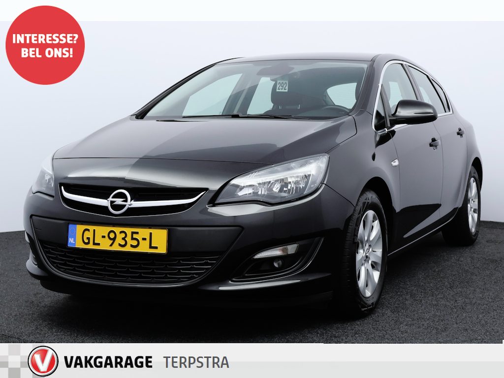 Opel Astra 1.4 Turbo Blitz/ Dealer Onderhouden!!/ 140pk!/ Trekhaak/ Navi/ Bluetooth/ 6-Versnell./ Airco/ Cruise/ 16''LMV/ PDC/ Multi-Stuur/ Chroom/ Elek.Pakket