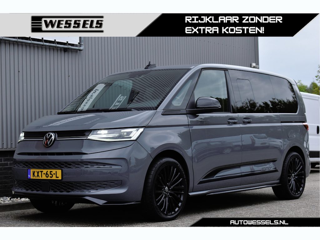 Volkswagen Multivan 1.4 eHybrid L1H1 Edition Bodykit, 20 inch, Stoel/stuurverwarming, Panorama, Elek. schuifdeuren, Harman/kardon, Camera