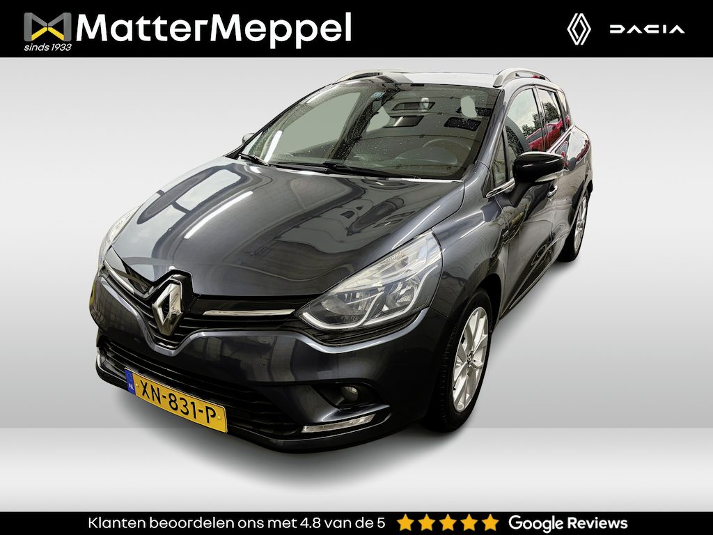 Renault Clio Estate 0.9 TCe 90 Limited | Trekhaak | 1e Eigenaar | CarPlay | Dealeronderhouden | Armsteun | NL Auto | Parkeersensoren | Navigatie | Cruise Control | Airco