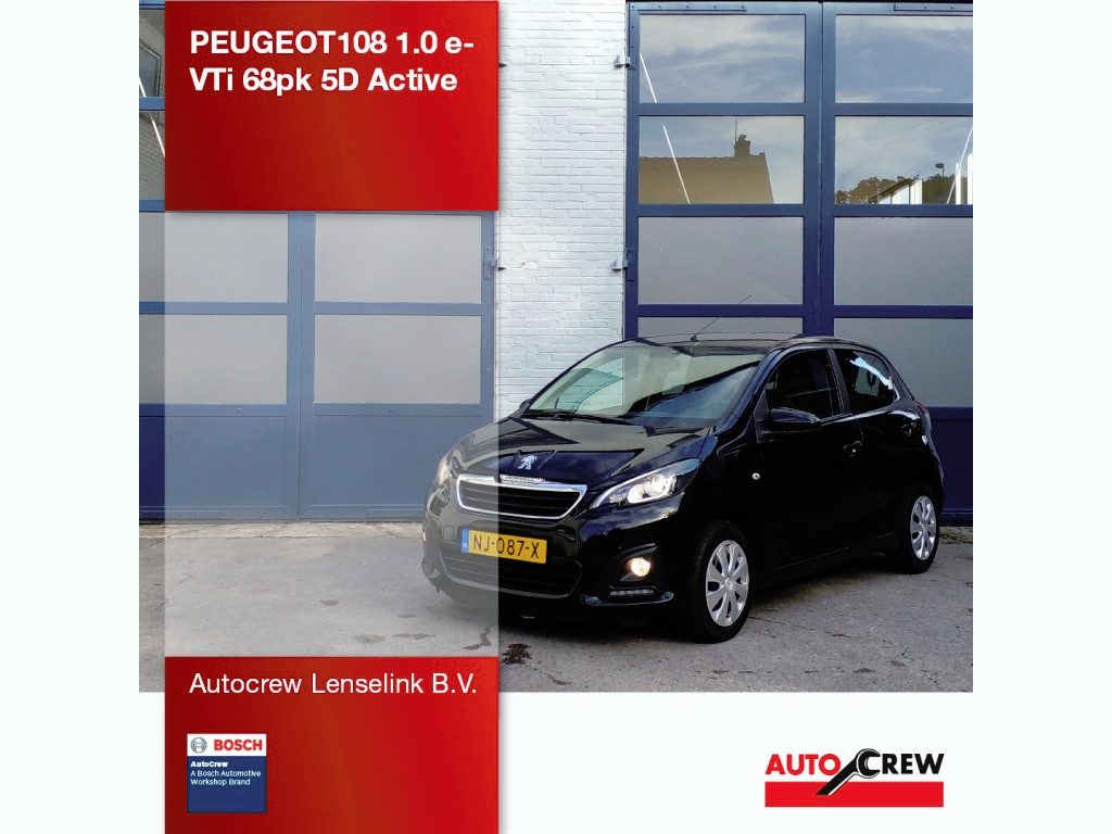 Peugeot 108 1.0 e-VTi 68pk 5D Active | Origineel NL |